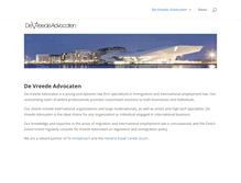 Tablet Screenshot of devreede-law.nl